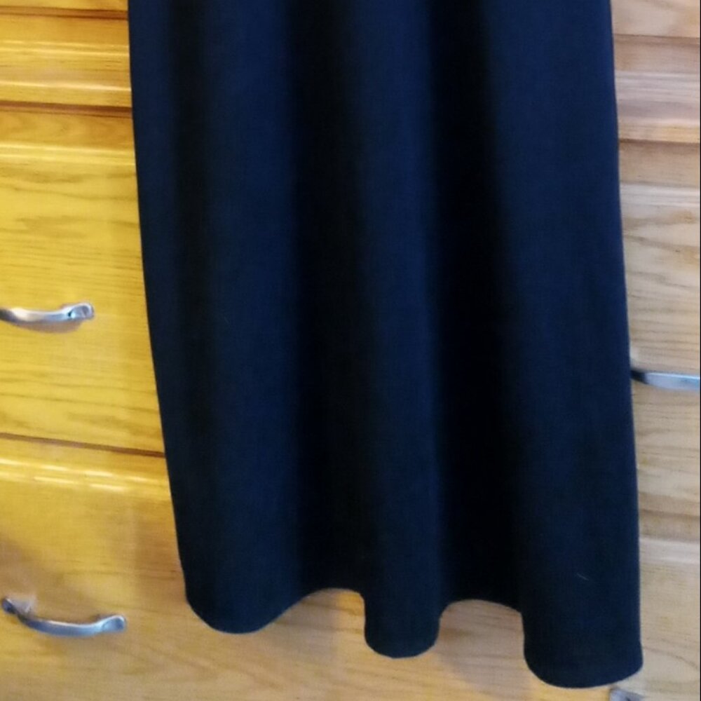 Vintage Faded Glory Women's Black Maxi Summer Racerback Dress Sz L (12-14) - Picture 4 of 14